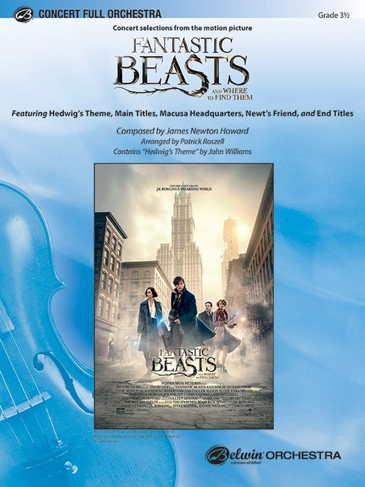 Fantastic Beasts And Where To Find Them Full Orchestra Gr 3.5