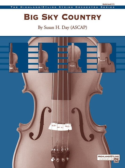 Big Sky Country String Orchestra Sheet Music Grade 2.5