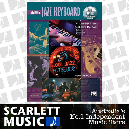 Beginning Jazz Keyboard Book and DVD — view 2