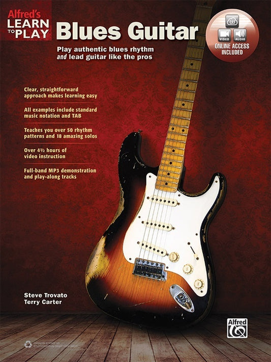 Alfred's Learn to Play Blues Guitar Book