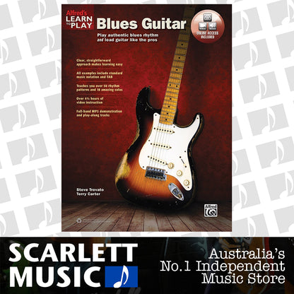 Alfred's Learn to Play Blues Guitar Book — view 2