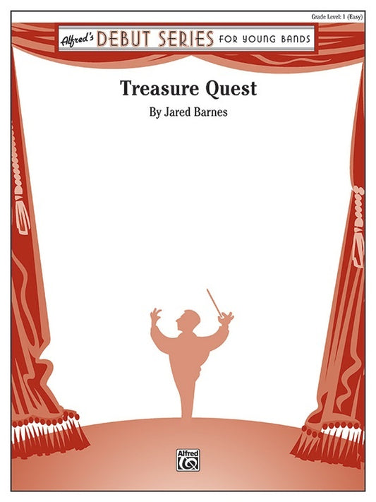 Treasure Quest CB Grade 1 Concert Band Sheet Music by Jared Barnes