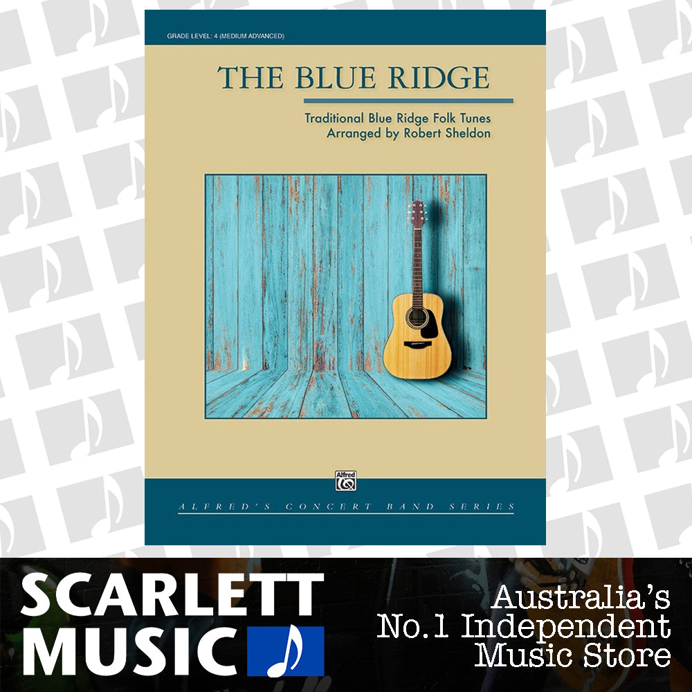 Blue Ridge CB Grade 4 Concert Band Sheet Music - Songs of the Blue Ridge Mountains — view 2