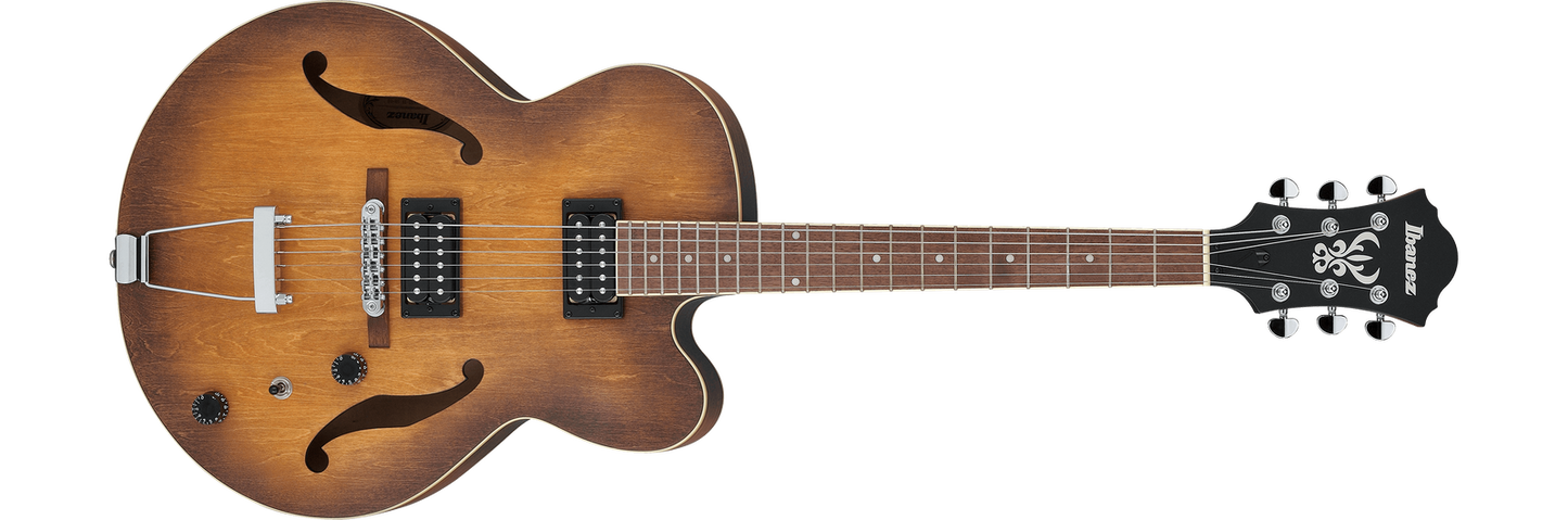 Ibanez Artcore AF55 Semi Hollowbody Electric Guitar Tobacco Flat