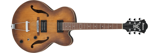 Ibanez Artcore AF55 Semi Hollowbody Electric Guitar Tobacco Flat