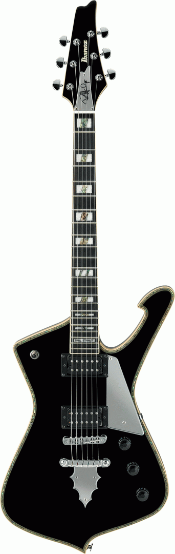 Ibanez PS120 BK Paul Stanley Electric Guitar (Black)