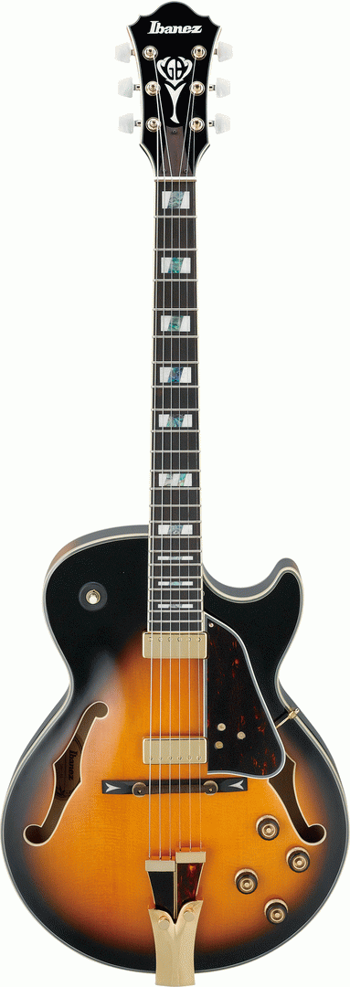 Ibanez GB10SE BS George Benson Electric Guitar W/Case (Brown Sunburst)