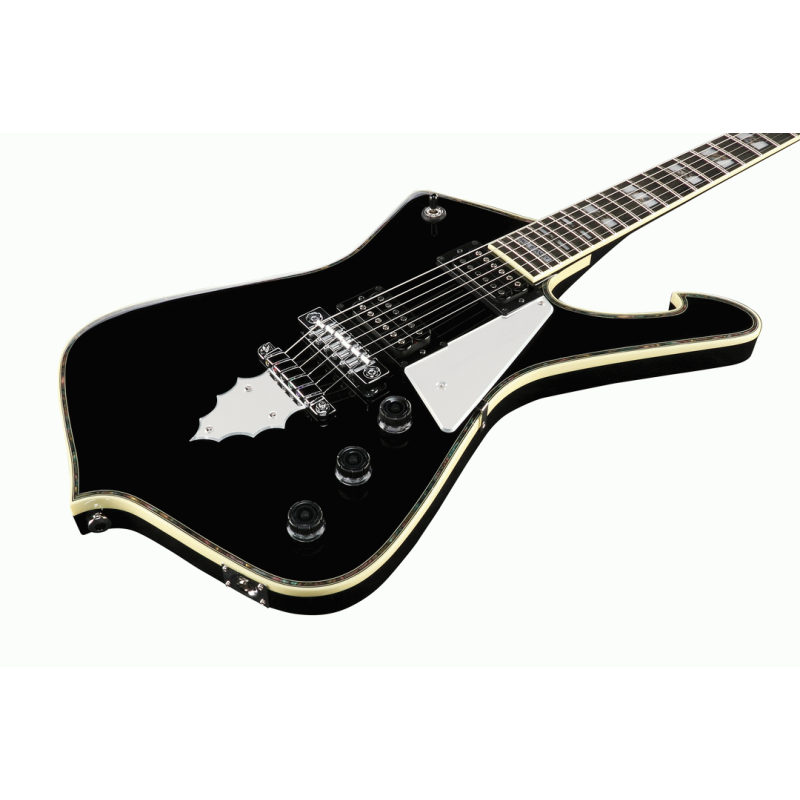 Ibanez PS10 BK Paul Stanley Signature Electric Guitar in Black — view 4