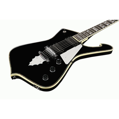 Ibanez PS10 BK Paul Stanley Signature Electric Guitar in Black — view 4