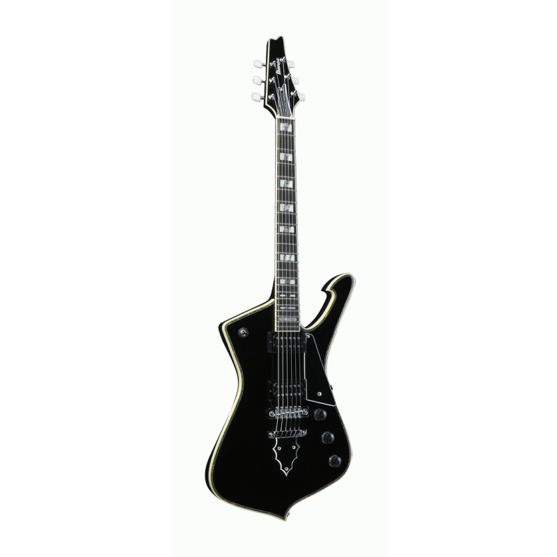 Ibanez PS10 BK Paul Stanley Signature Electric Guitar in Black — view 5