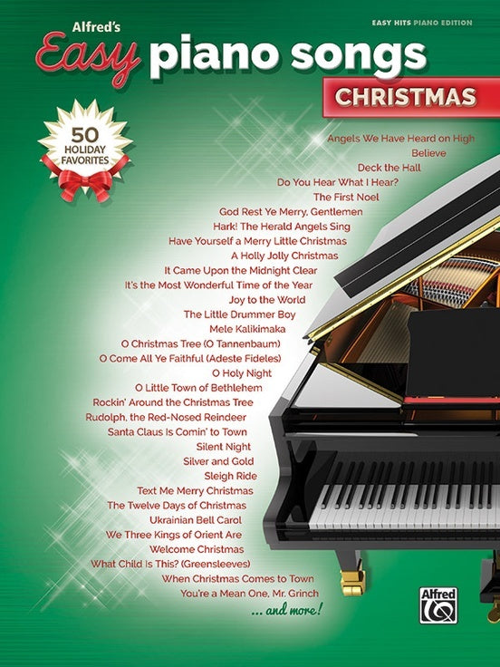 Alfred's Easy Piano Songs Christmas