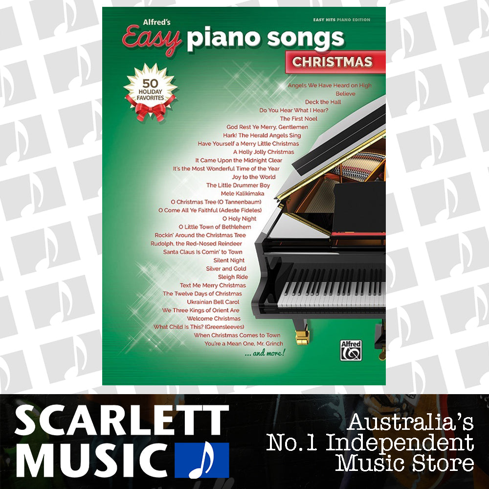 Alfred's Easy Piano Songs Christmas — view 2
