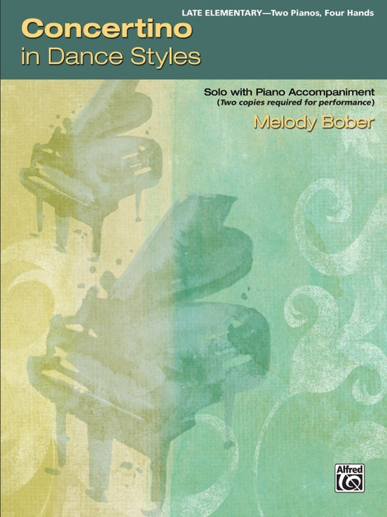 Concertino In Dance Styles 2 Piano 4 Hands