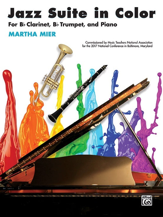 Jazz Suite In Color - Clarinet Trumpet And Piano