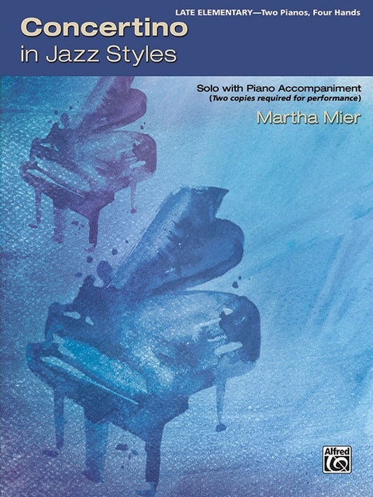 Concertino In Jazz Styles 2 Piano 4 Hands