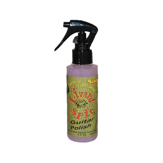 Lizard Spit Guitar Polish 4oz MP01 - Eco-safe Carnauba Wax Formula for All Guitar Finishes
