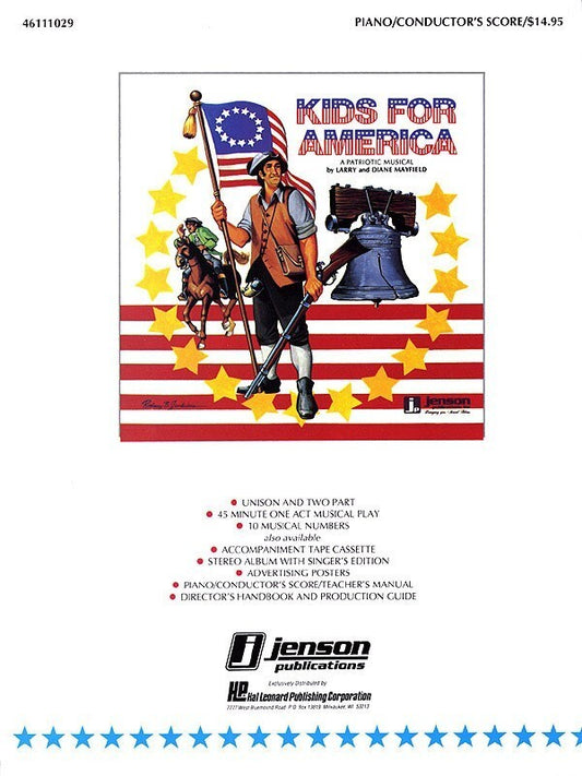 Kids For America Piano Cond Score