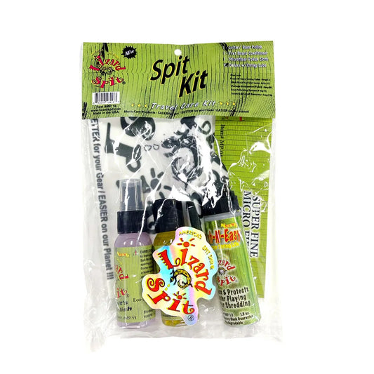 Lizard Spit SPIT KIT Travel Size 4 Pack MP16 Deluxe Combo for Guitar Care