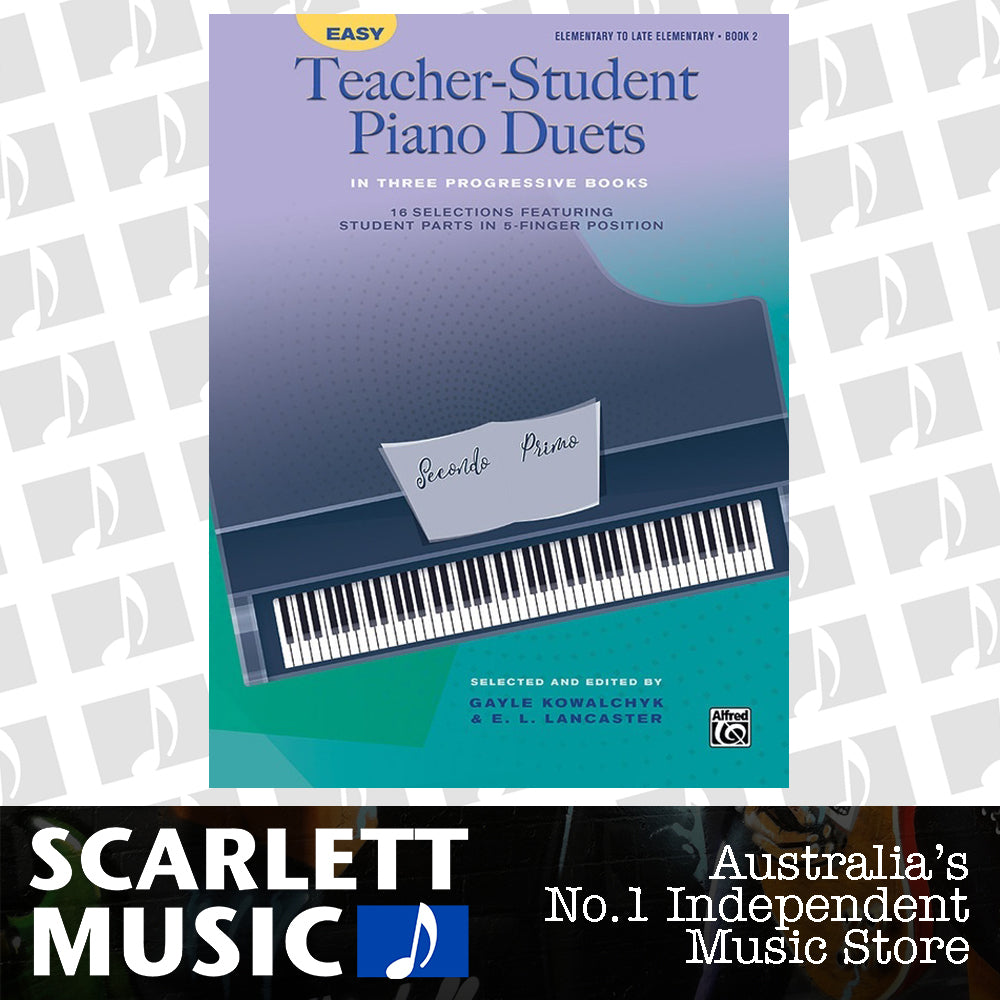 Easy Teacher-Student Piano Duets Book 2 — view 2