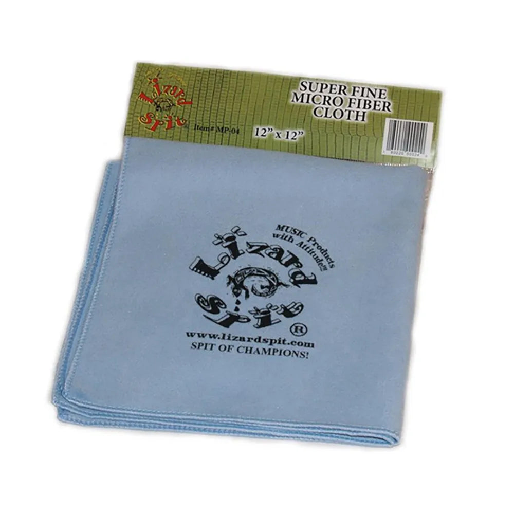 Lizard Spit Superfine Microfibre Cloth MP04 - 12"x12" High Quality Guitar Care Cloth