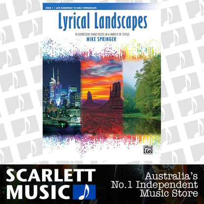 Lyrical Landscapes Book 1 Piano — view 2