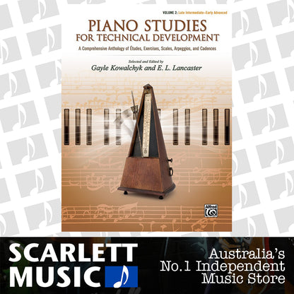 Piano Studies For Technical Development Volume 2 — view 2