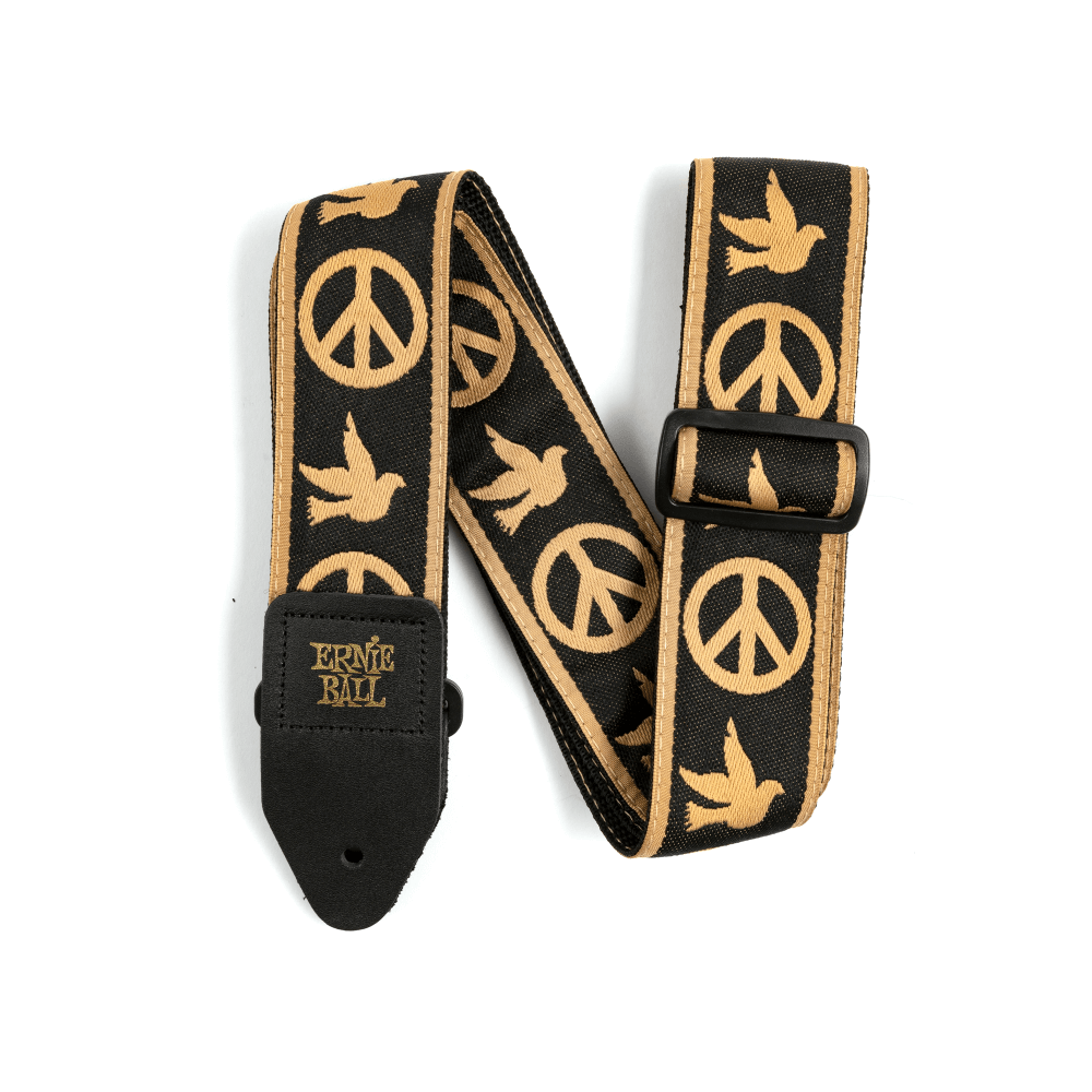 Ernie Ball Peace Love Dove Jacquard Strap