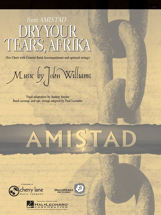 John Williams: Dry Your Tears, Afrika — String Orchestra with Optional Concert Band Choir, Score & Parts (Cherry Lane Pop Specials for Strings)