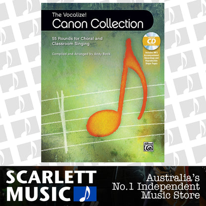Vocalize Canon Collection Book with Enhanced CD for Choral Sheet Music — view 2