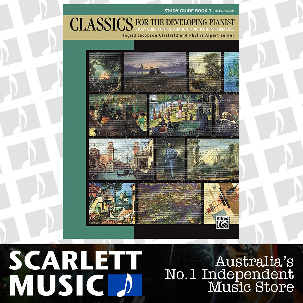 Classics For The Developing Pianist Study Guide 3 — view 2