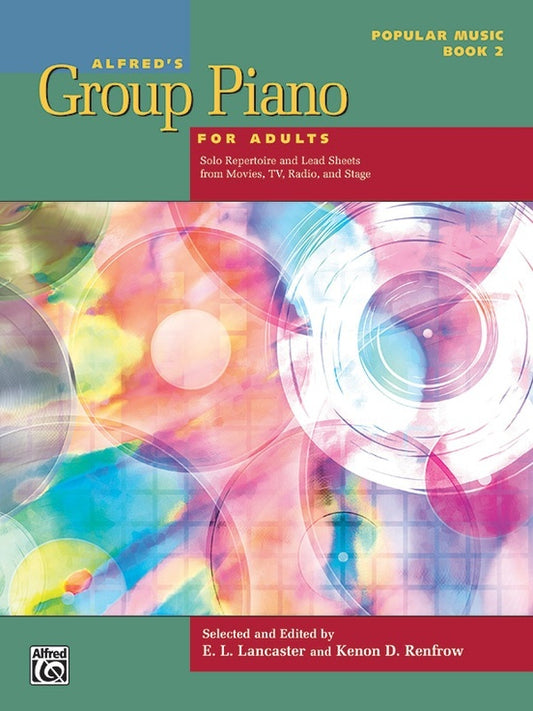 Alfred's Group Piano For Adults Popular Book 2
