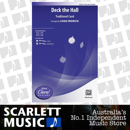 Deck The Hall SSAA — view 2