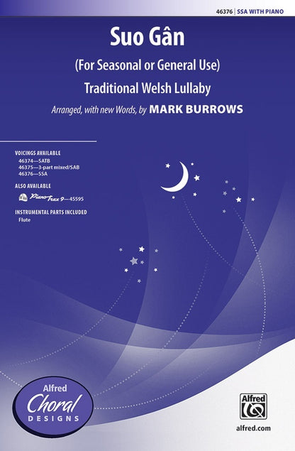 Suo Gan SSA Choral Sheet Music with Optional Flute