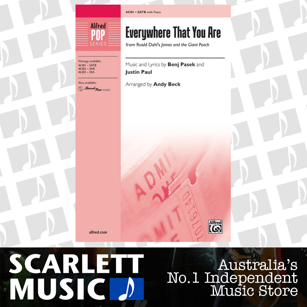 Everywhere That You Are SATB — view 2