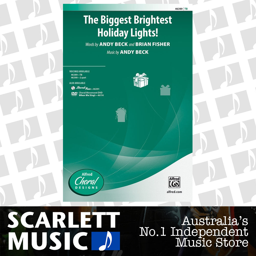 Biggest Brightest Holiday Lights TB Choral Sheet Music — view 2