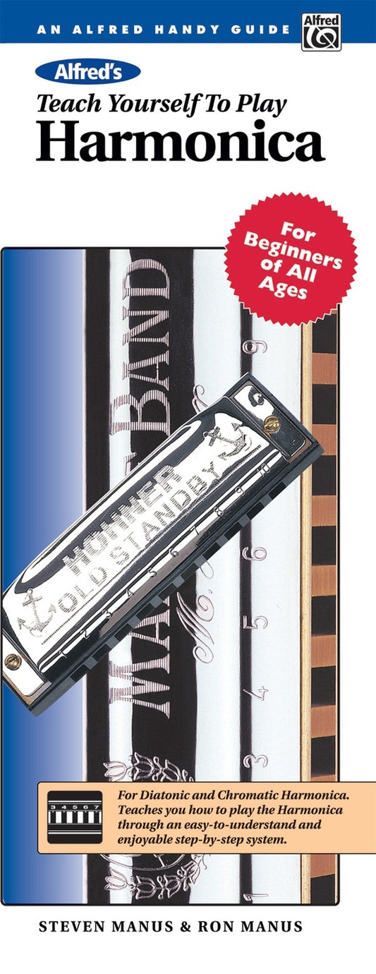 Alfred's Teach Yourself To Play Harmonica Book/Harm