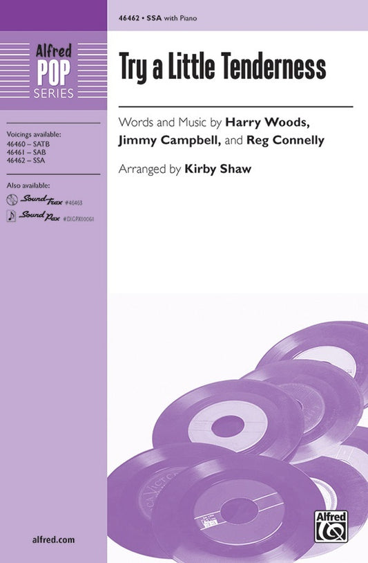Try a Little Tenderness SSA Choral Sheet Music