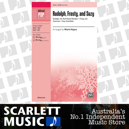 Rudolph Frosty And Suzy SATB — view 2