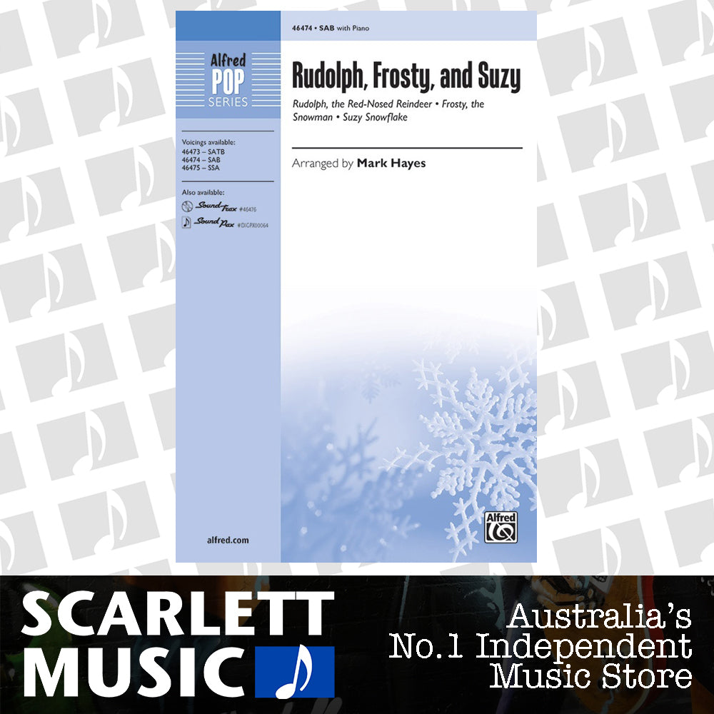 Rudolph Frosty And Suzy SAB — view 2