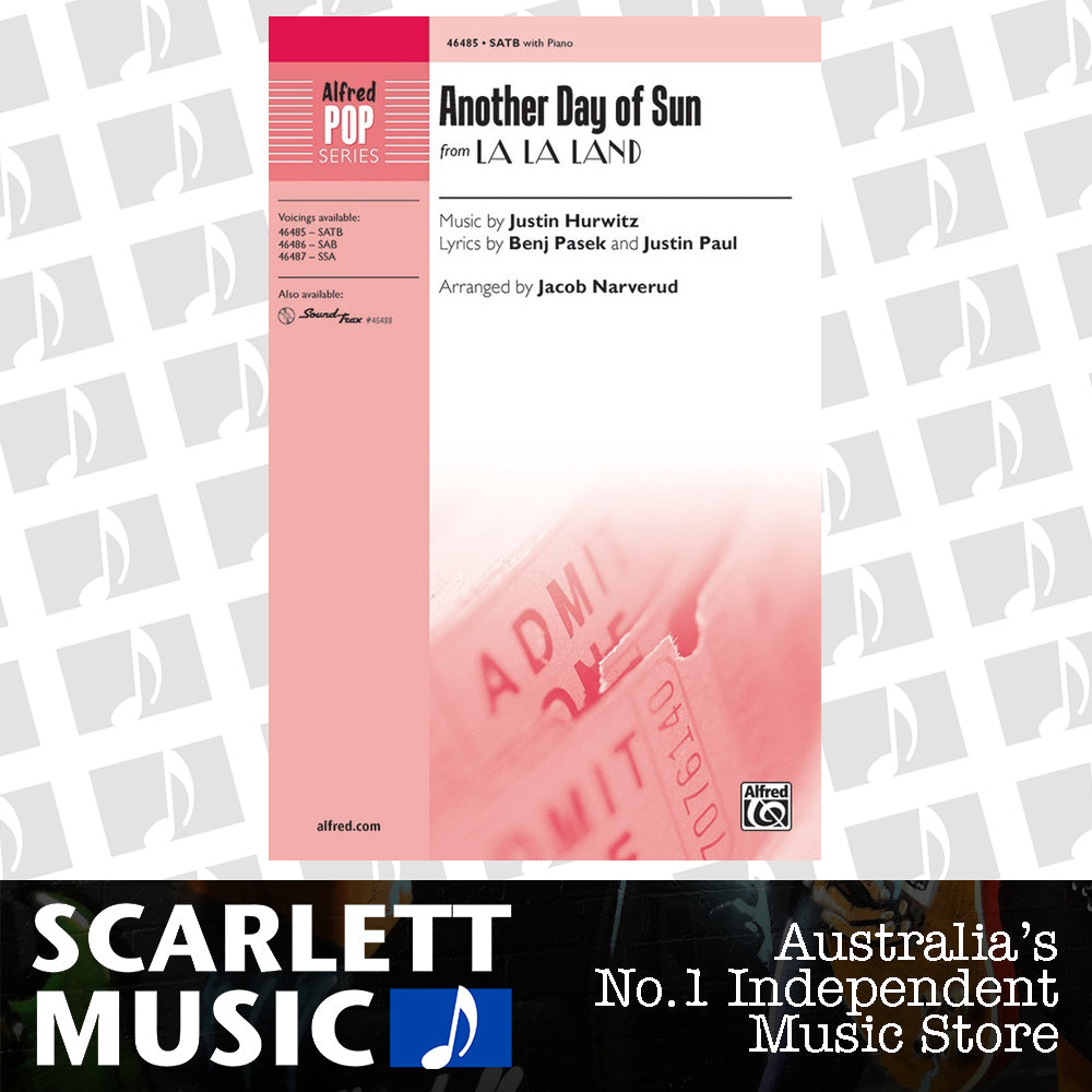 Another Day of Sun SATB Choral Sheet Music — view 2