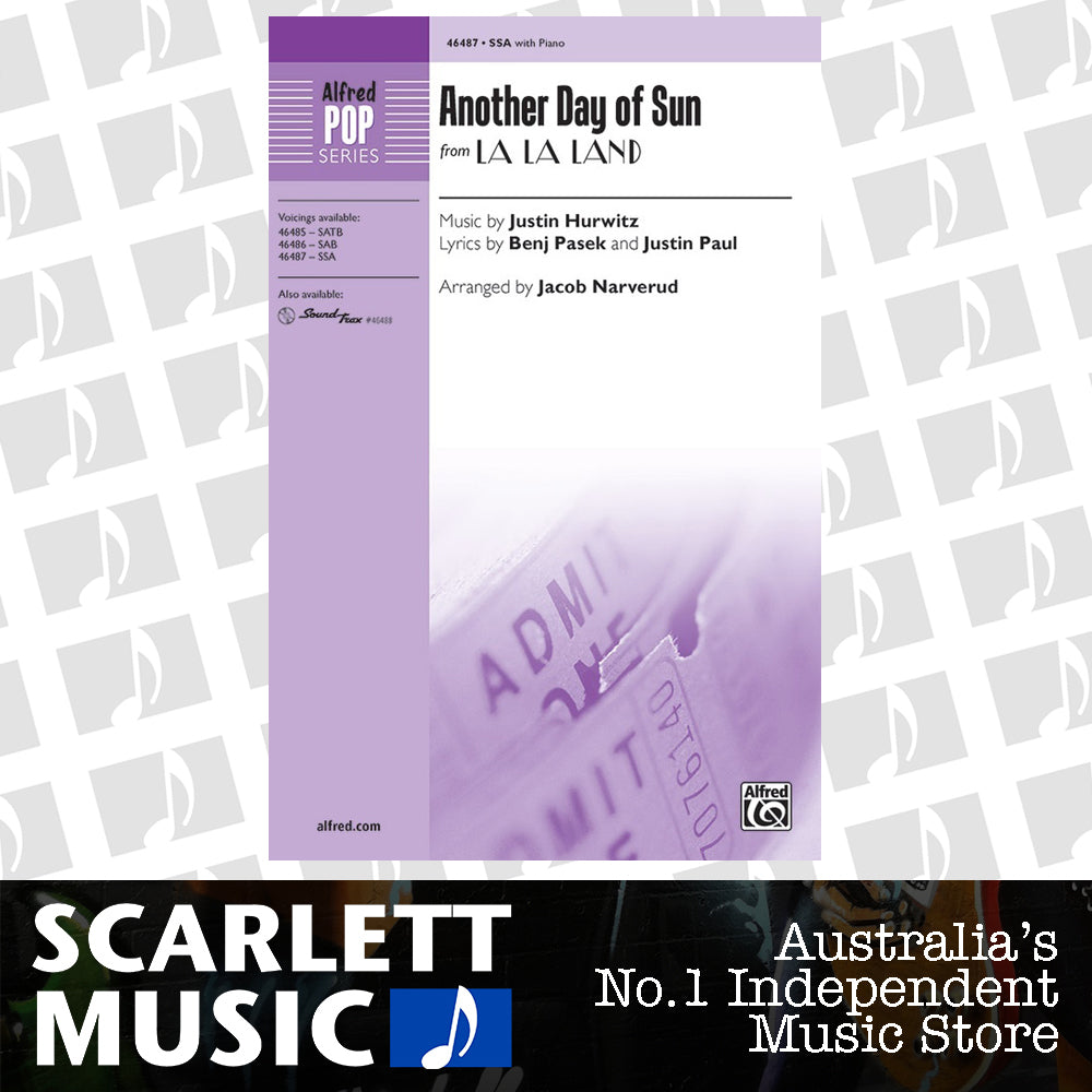 Another Day of Sun Choral Sheet Music — view 2