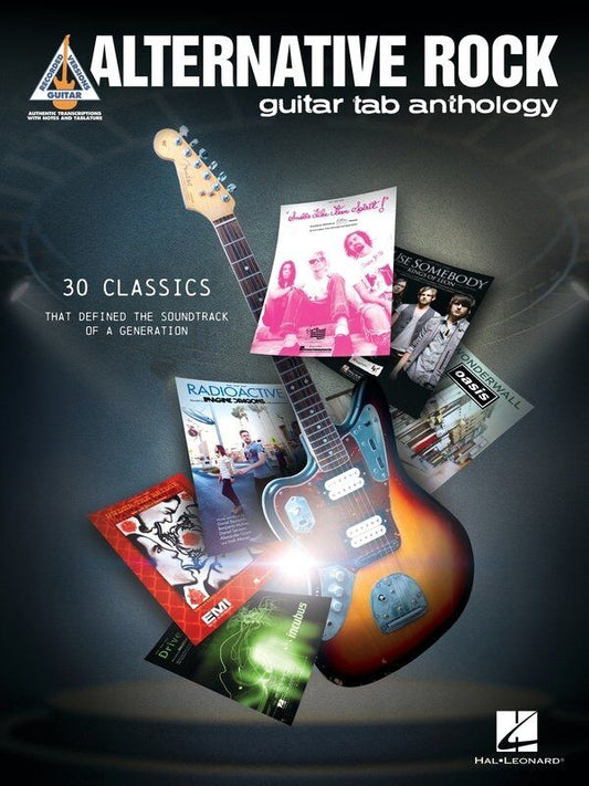 Alternative Rock Guitar Tab Anthology by Hal Leonard - 224 Pages, Standard Notation & TAB, Featuring 30 Classic Songs