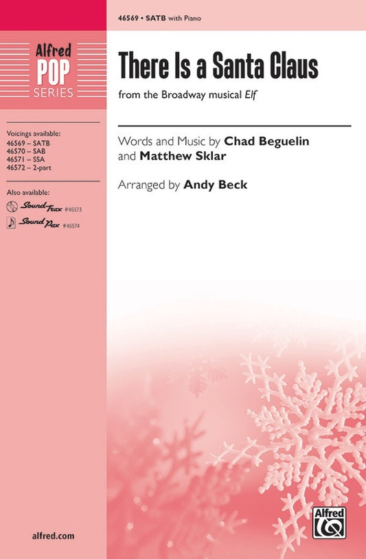 There Is A Santa Claus SATB