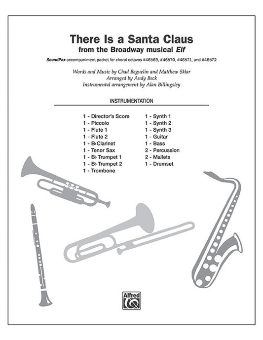There Is A Santa Claus Soundpax Instrumental Parts