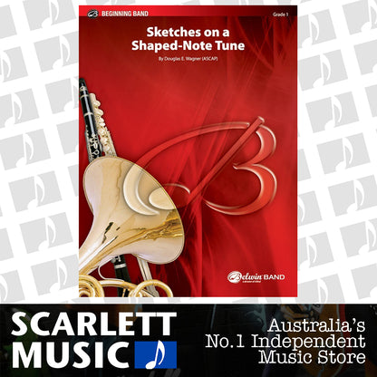 Sketches on a Shaped Note Tune CB Gr 1 by Wagner Douglas E — view 2