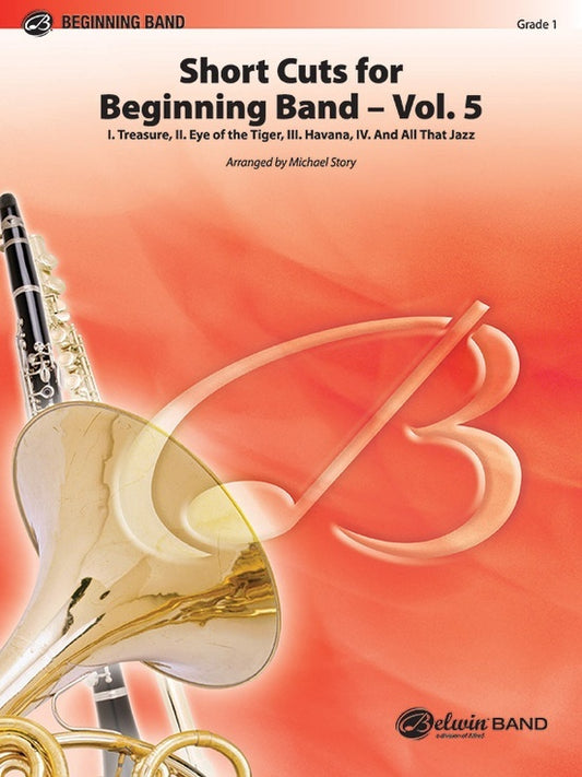 Short Cuts for Beginning Band #5 Concert Band Sheet Music Gr 1