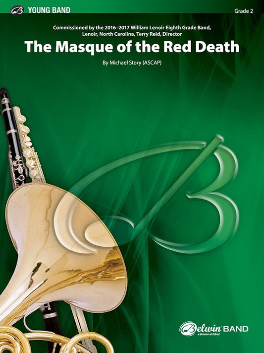 The Masque of Red Death Concert Band Sheet Music CB Gr 2