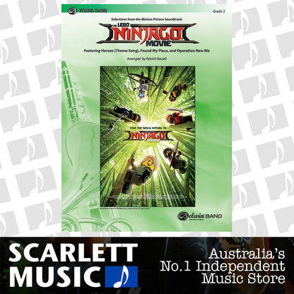 The Lego Ninjago Movie Arr Patrick Roszell Concert Band Sheet Music — view 2