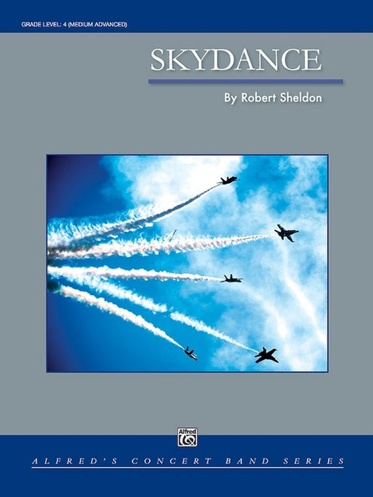 Skydance Concert Band Sheet Music Gr 4 by Sheldon Robert