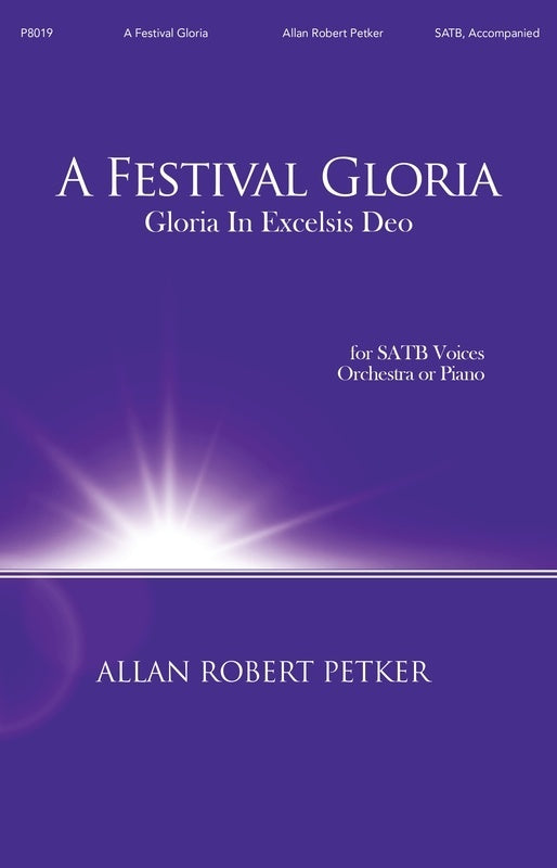 A Festival Gloria Gloria In Excelsis Deo Satb Softcover Book